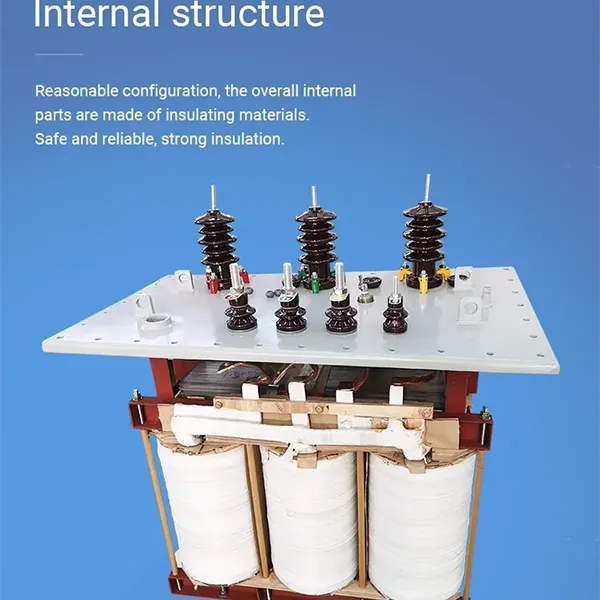 Масляный трансформатор типа S11-M, 20-10 кВ, с негорючим жидким диэлектриком