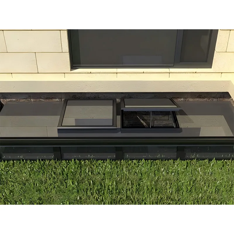 Алюминиевые электрические мансардные окна