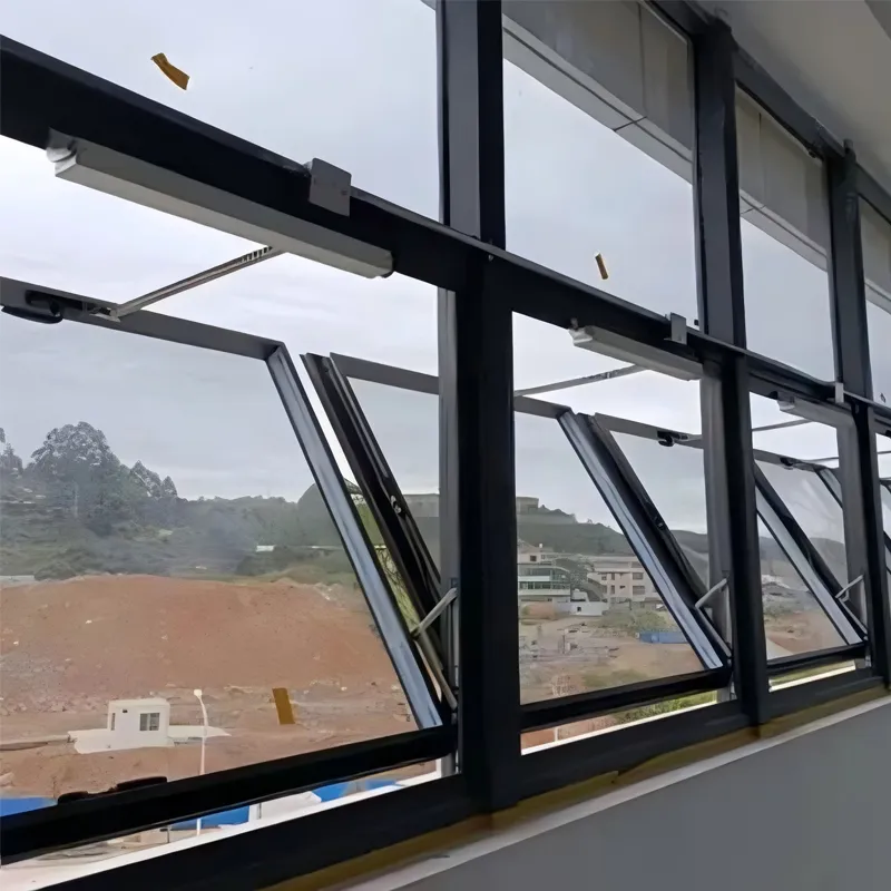 Алюминиевые электрические окна