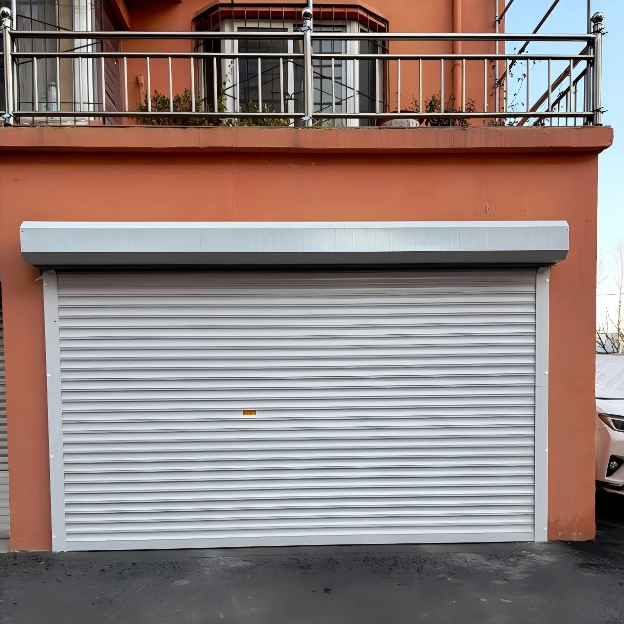 Стальной рулонный ворота