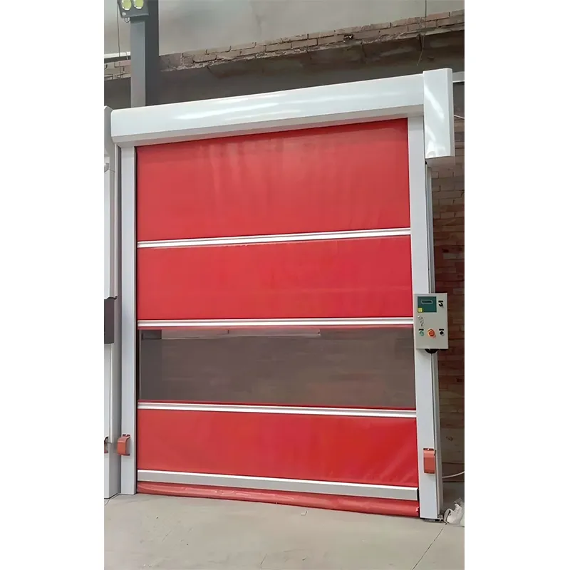 Быстрые рулонные ворота из гибкого материала