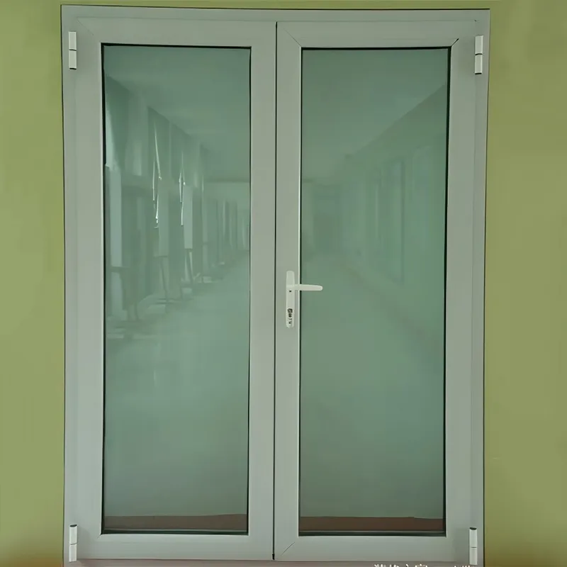 Металлопластиковые распашные двери