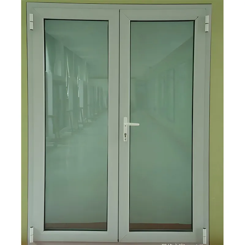 Металлопластиковые распашные двери