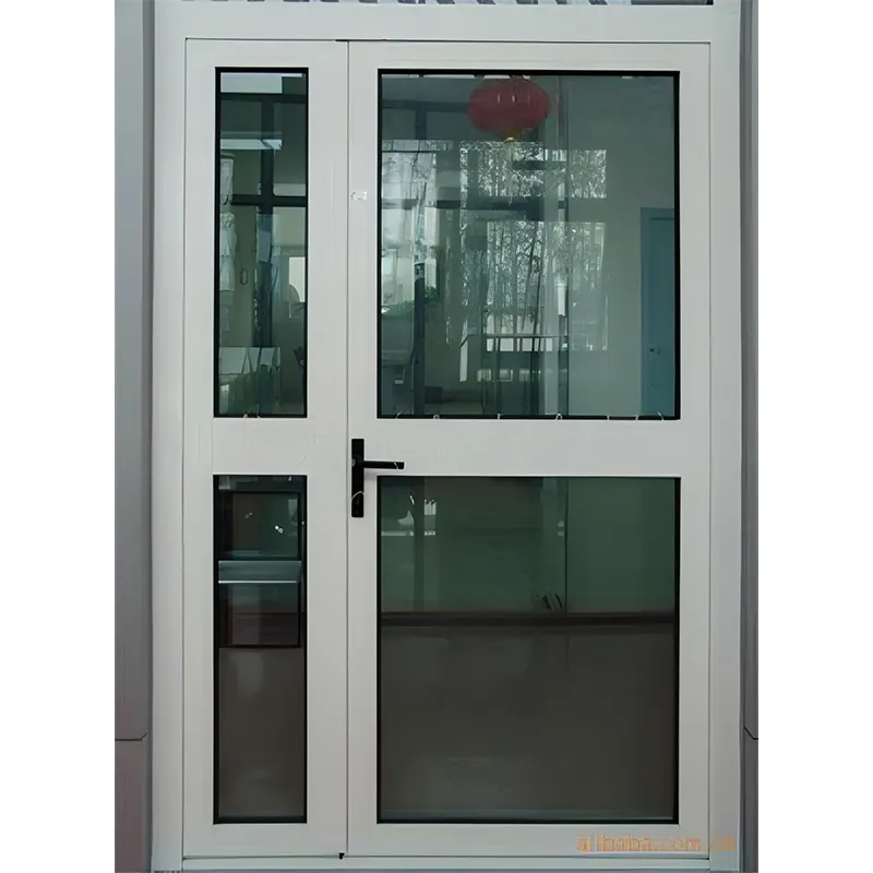 Металлопластиковые распашные двери