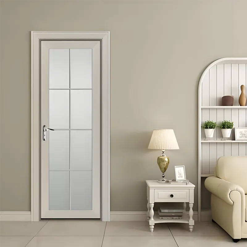 Металлопластиковые распашные двери