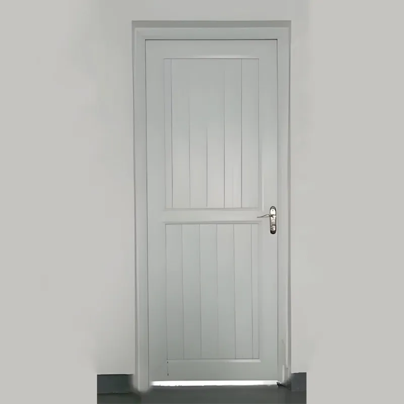 Распашные алюминиевые двери с терморазрывом