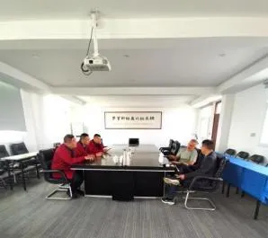 Углубленный обмен мнениями в конференц-зале