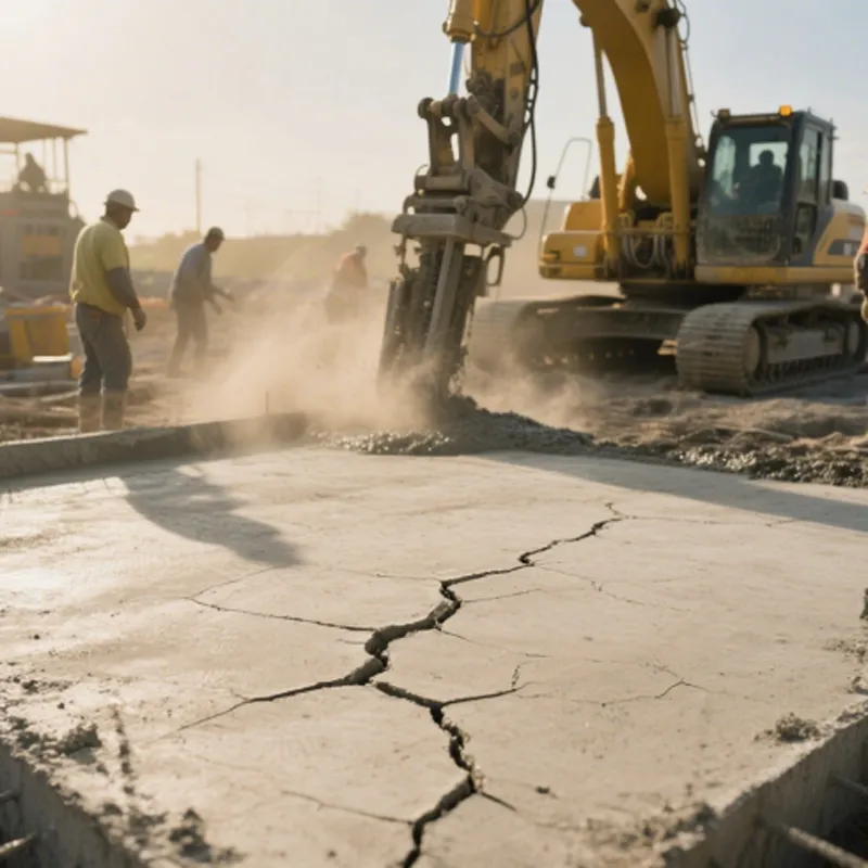 Технический разговор Kaicheng | Как победить в « сложнейшей борьбе с трещинами», когда бетонные работы летом?