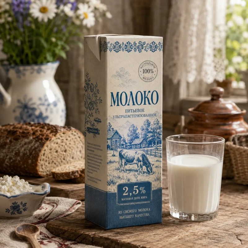 Асептическая картонная коробка