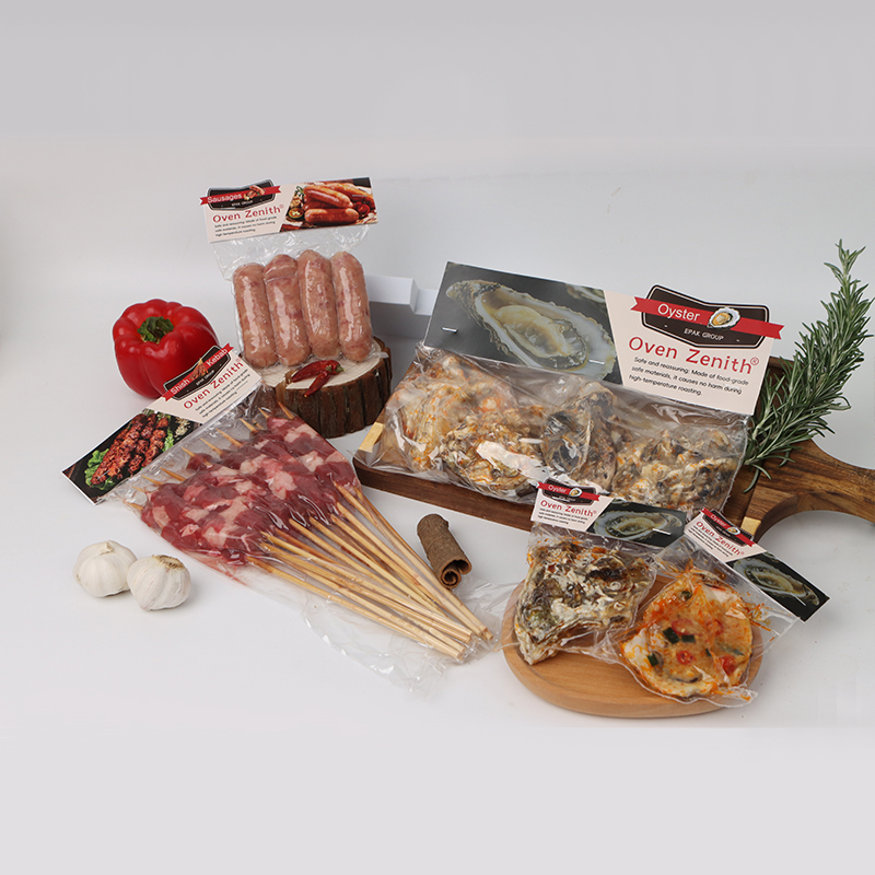 Печной пакет из полиамида с высокими барьерными свойствами, полученный методом соэкструзии OZ1