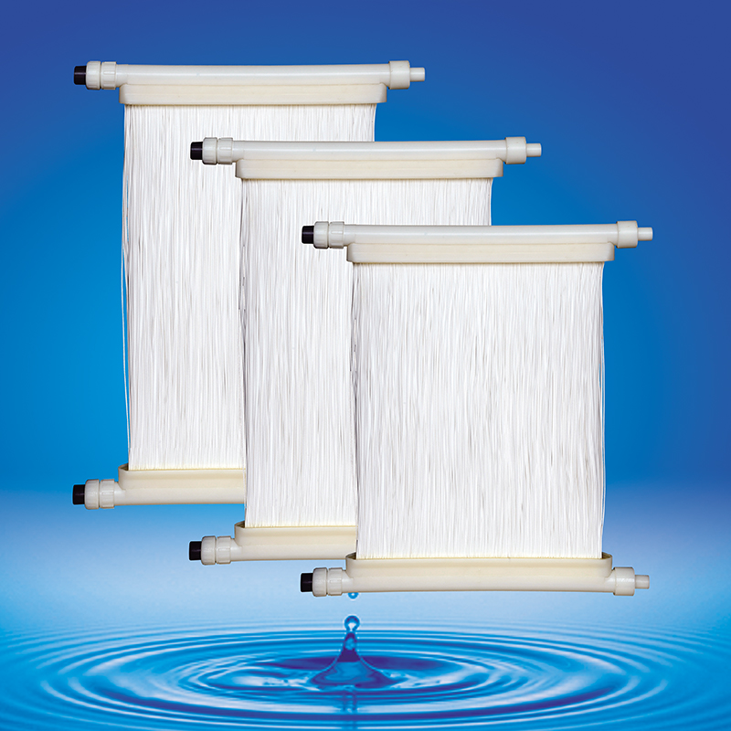 Полые волоконные мембраны из ePTFE используются в фильтрующих модулях для промышленных сточных вод