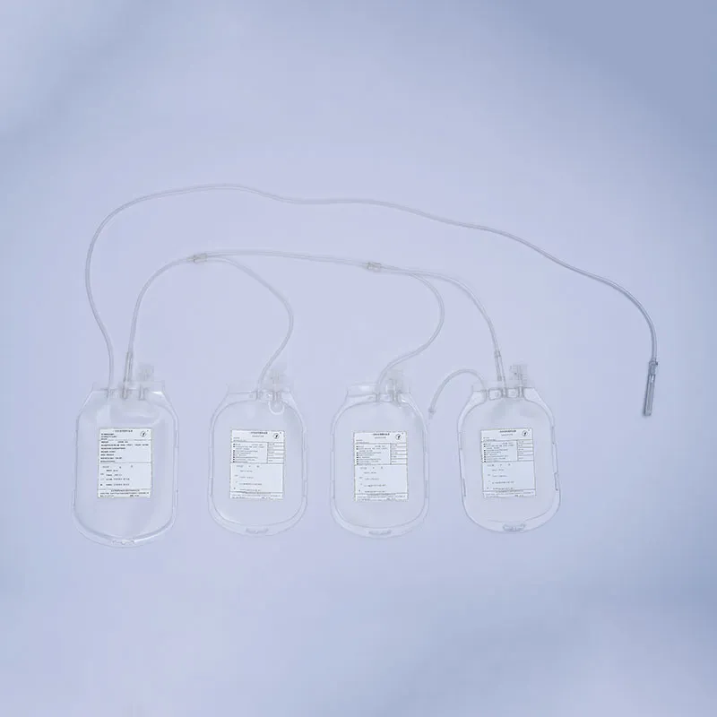 Одноразовый пластиковый пакет для крови