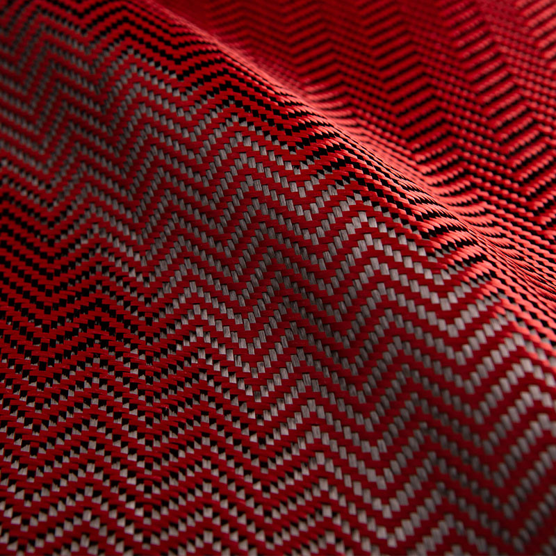 Гибридная ткань КОМ-ТБ арамид+углерод саржевого переплетения