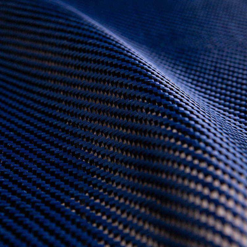 Гибридная ткань КОМ-ТБ арамид+углерод саржевого переплетения