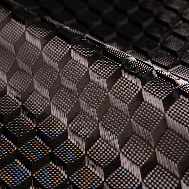 Углеродная ткань ЙБ-240-3ДА с трёхмерным рисунком