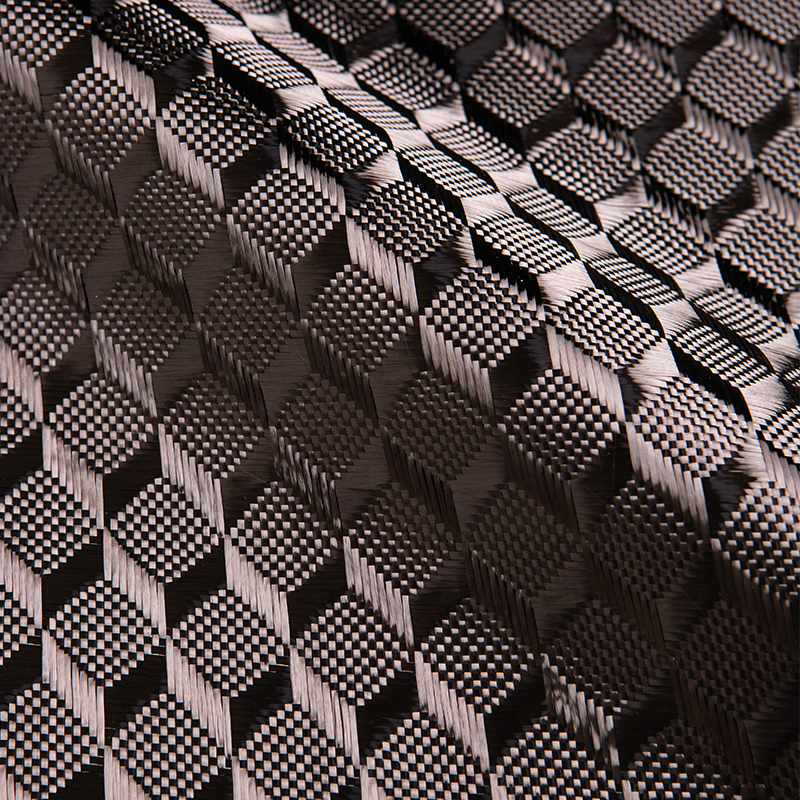 Углеродная ткань ЙБ-240-3ДА с трёхмерным рисунком