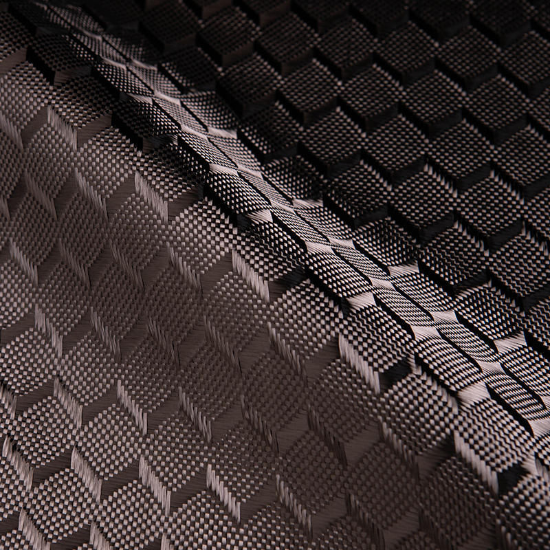 Углеродная ткань ЙБ-240-3ДБ с трёхмерным рисунком