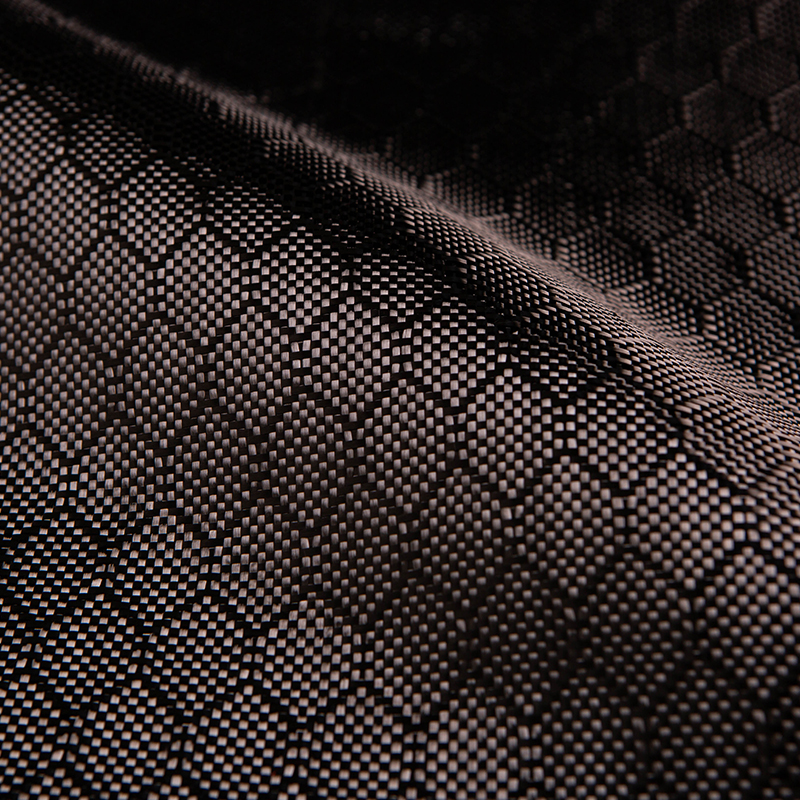 Углеродная ткань ЙБ-ФЯ с рисунком «футбольный мяч»