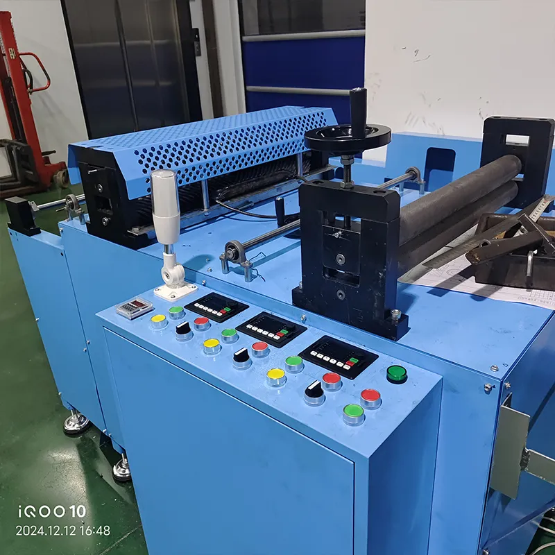 Станок для тиснения W-образного узора на металлической сетке