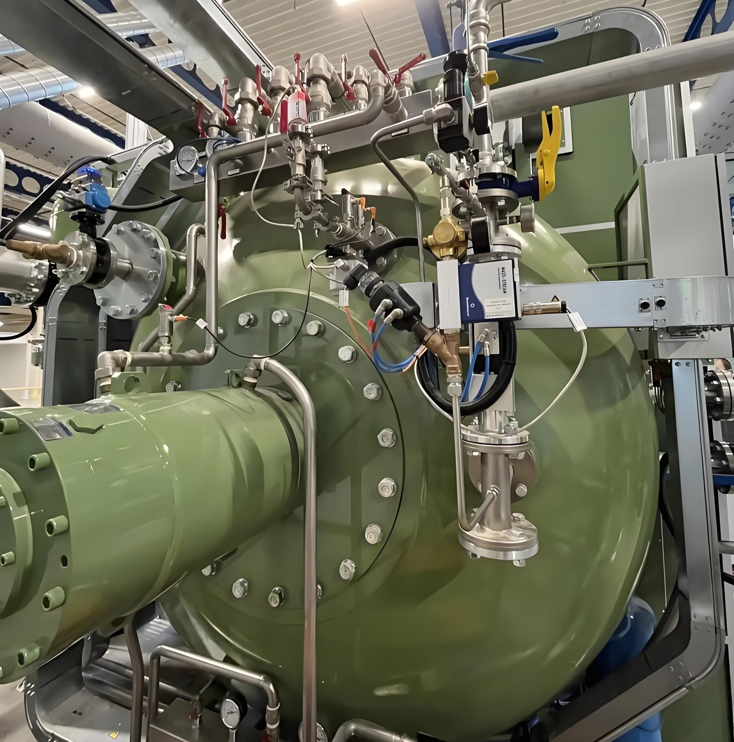 Термический массовый расходомер для измерения сжатого воздуха