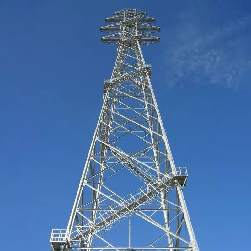 Четырехтрубные коммуникационные башни