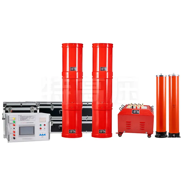 Каковы основные технические характеристики испытательного оборудования с переменной частотой и последовательным резонансом?