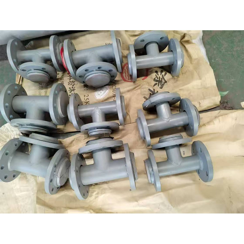 Стальной футерованный PTFE переходной тройник
