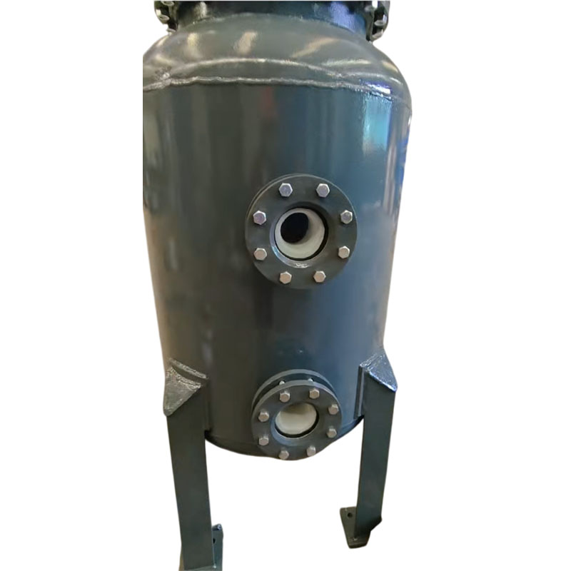 Стальной футерованный формованным PTFE сосуд