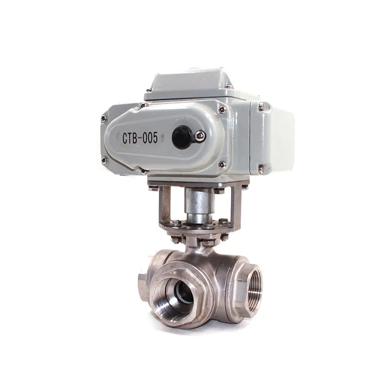 CTB Промышленный шаровой кран большого диаметра с электроприводом