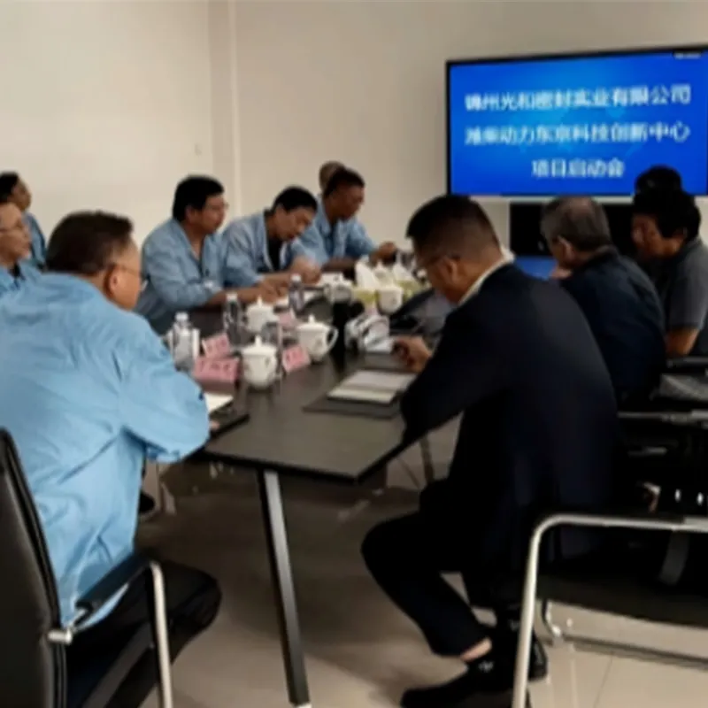 Мощный альянс открывает новый путь — сотрудничество между Цзиньчжоу Гуанхэ Уплотнением и научно-исследовательским центром Weichai в Токио официально вступает в стадию реализации