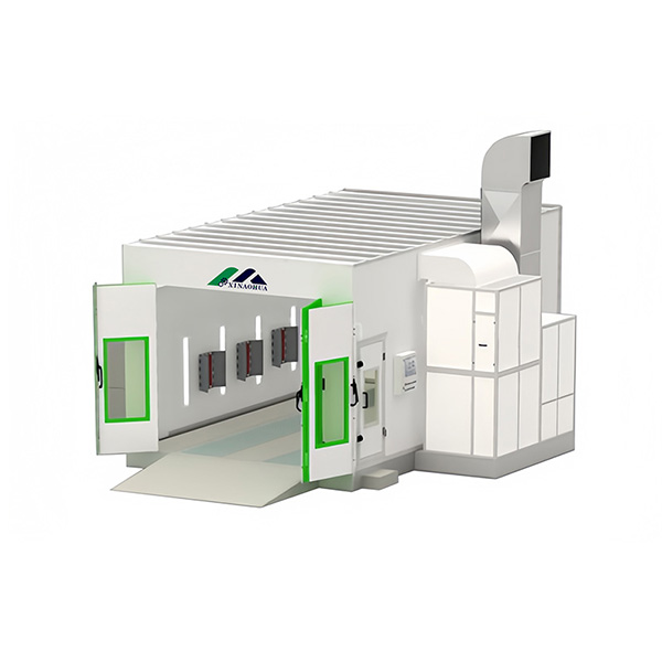 Цифровая линия распыления для реализации интеллектуального управления всем процессом обработки металлических поверхностей