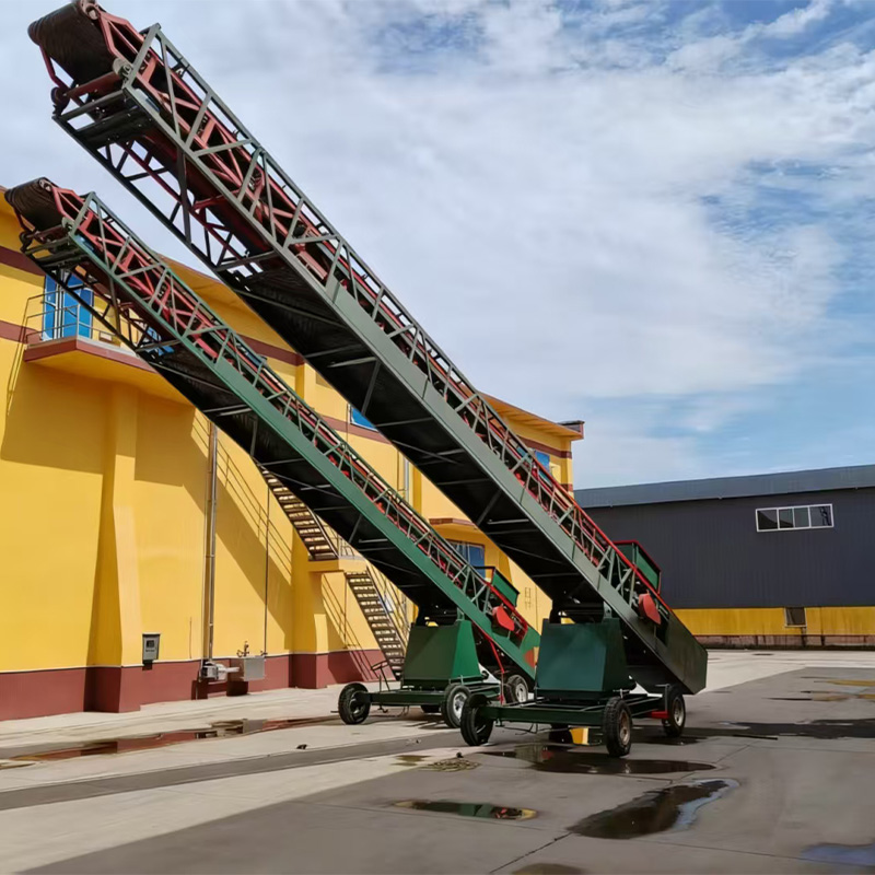 Передвижной ленточный конвейер типа DY