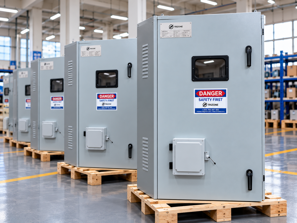 Электрический шкаф учёта электроэнергии OEM-изготовления для проекта в Танзании