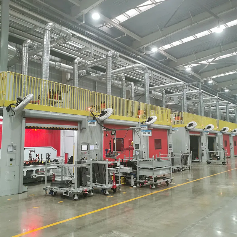 Автоматическое сварочное оборудование для автомобильных шасси