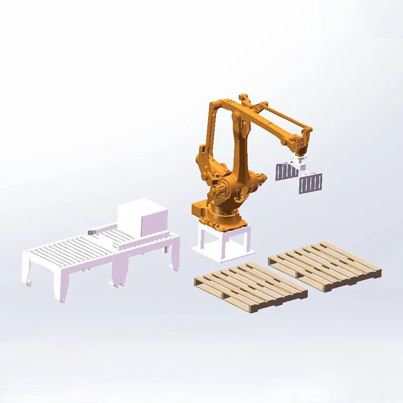 Роботизированное перемещение и паллетирование