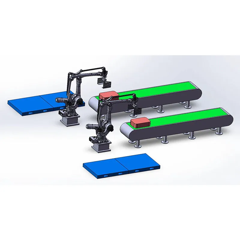 Роботизированное перемещение и паллетирование