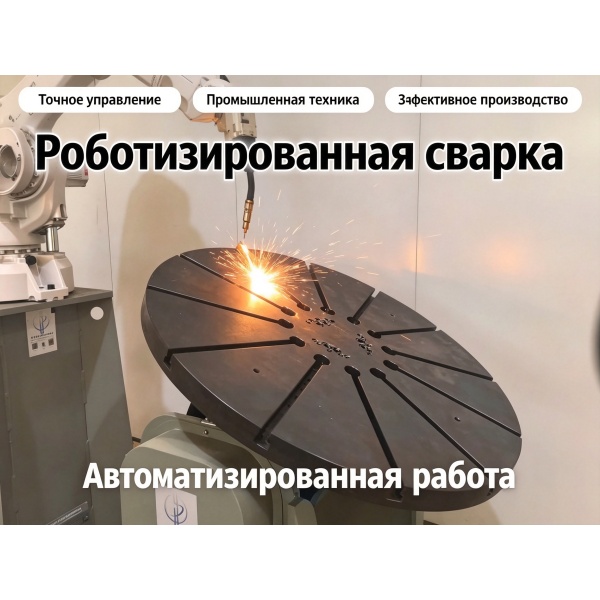 Высокоточный двухосный позиционер Sichuan Yingwei Xi: совместим с роботами ABB, обеспечивает возможности для производства с использованием аддитивных технологий с дуговой сваркой и роботизированной сварки