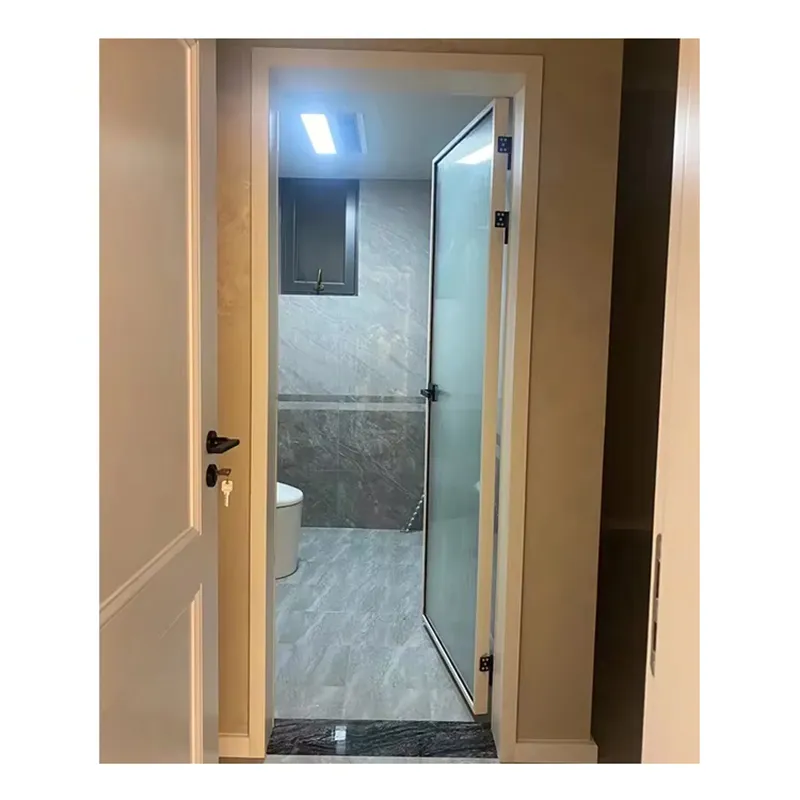 Алюминиевая поворотная дверь