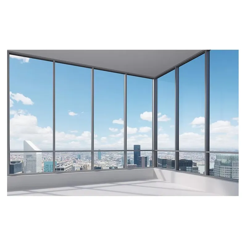 Алюминиевое глухое окно