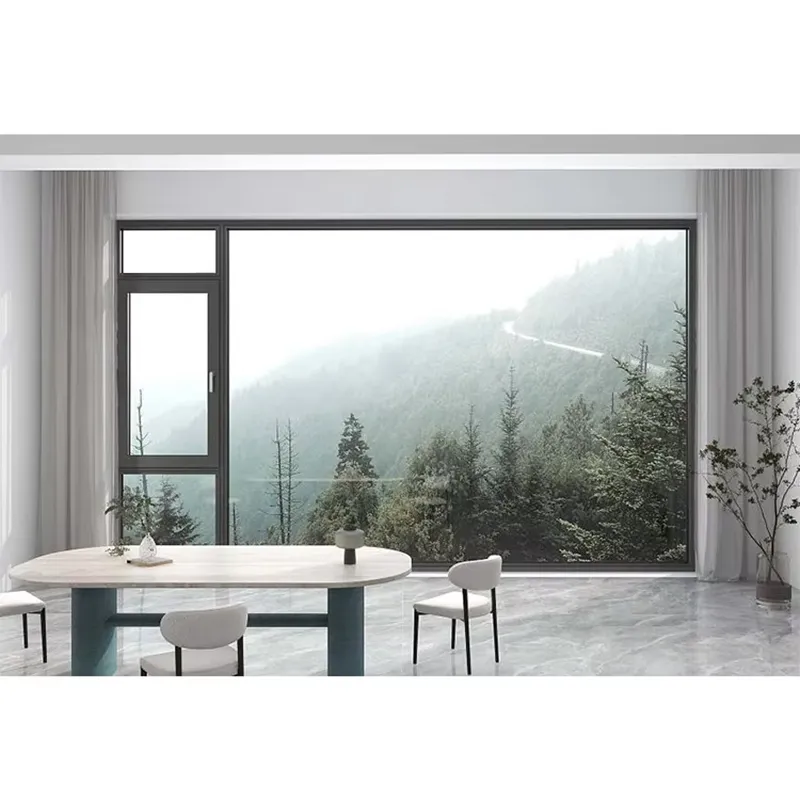 Алюминиевое поворотное окно