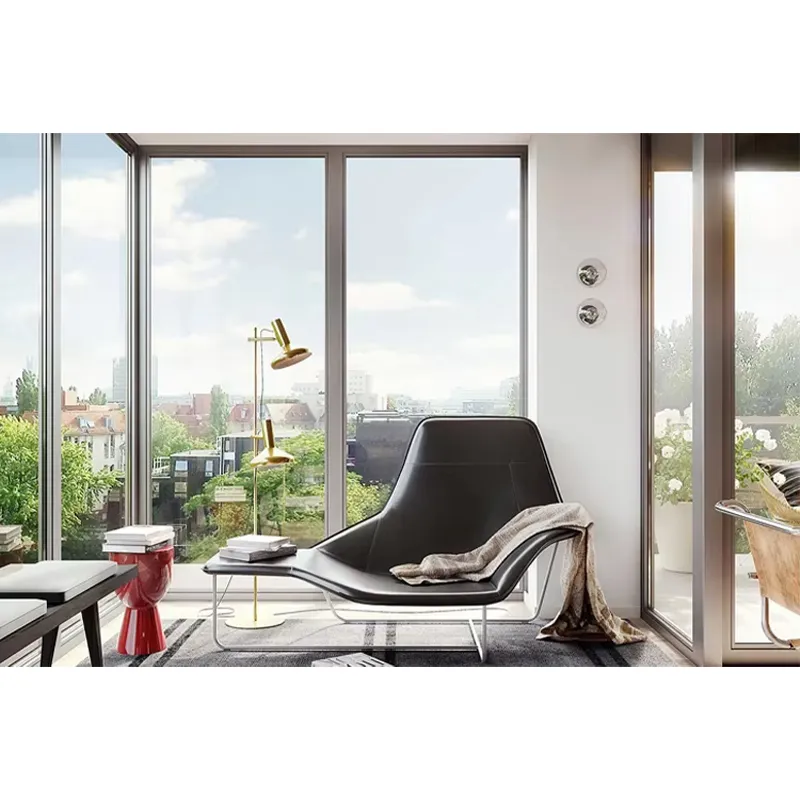 Алюминиевое поворотное окно