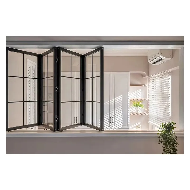 Алюминиевое складное окно