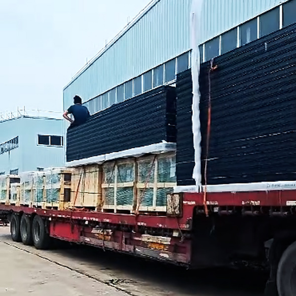 Груз инженерных окон высокого качества отправляется в Кыргызстан! 