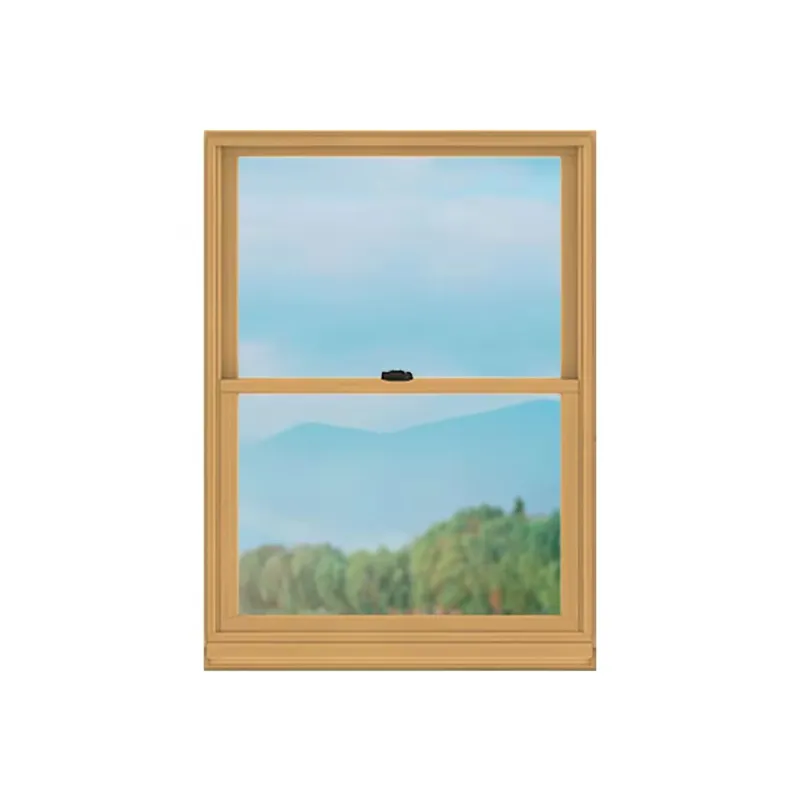 Одноручное подъемно-опускаемое окно из ПВХ-алюминиевого профиля