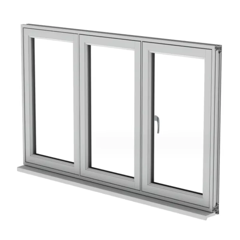 Поворотное окно из ПВХ-алюминиевого профиля