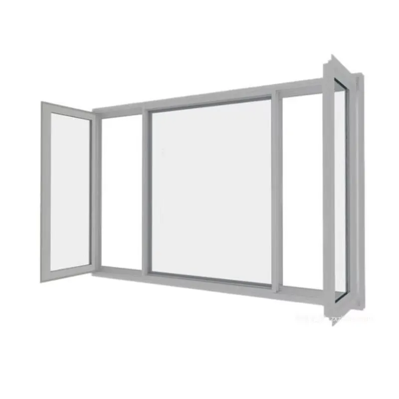 Поворотное окно из ПВХ-алюминиевого профиля