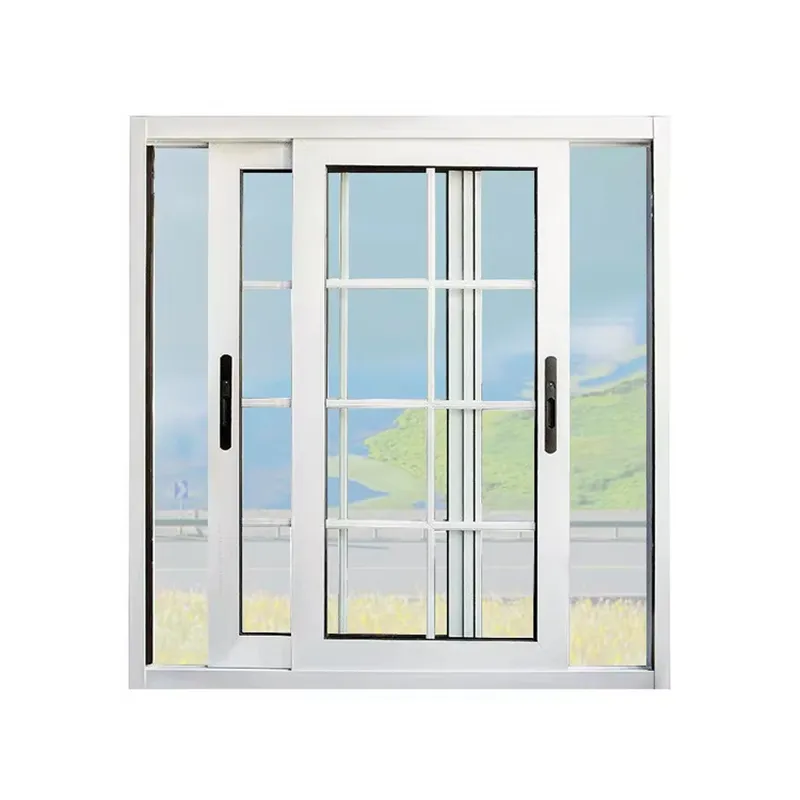 Раздвижное окно из ПВХ-алюминиевого профиля