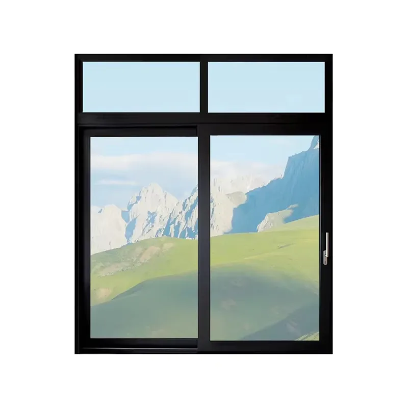 Раздвижное окно из ПВХ-алюминиевого профиля