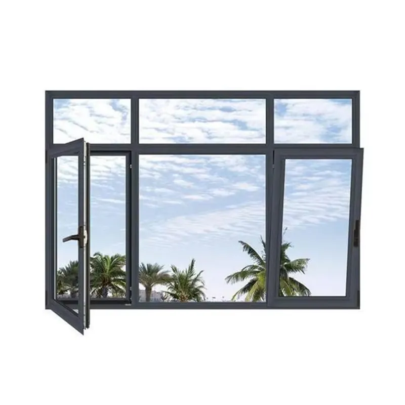 Серия окон с откидным и поворотным открыванием