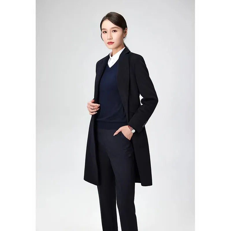 WLC601 Женское шерстяное пальто